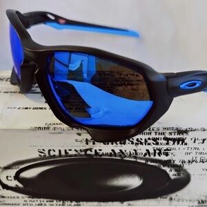 Oakley Sunglasses Plazma OO9019A-0859 Blue Ink Frames with Prizm Blue Lenses